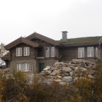 Our log home in Hovden